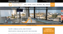 Desktop Screenshot of canatelladental.com